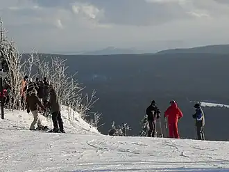 Abfahrt am Ochsenkopf