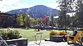 Die Olympischen Ringe in Whistler