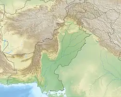 Lagekarte von Pakistan