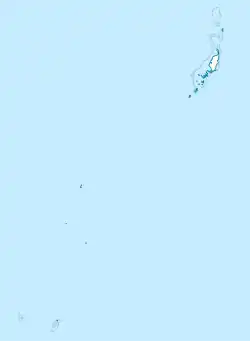 Lagekarte von Palau