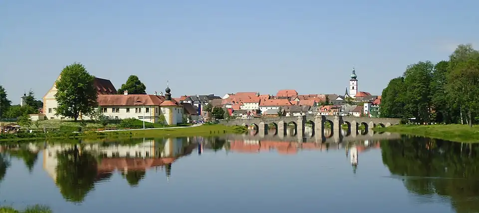 Tirschenreuth mit Fischhofpark