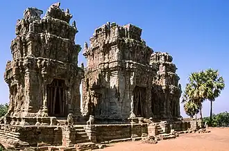 Die Türme des Phnom Krom