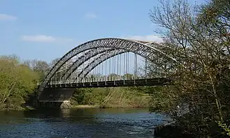 Wylam Railway Bridge, Wahrzeichen des Ortes