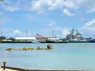Hafen von Saipan