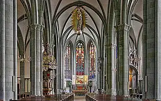 Mittelschiff, St. Walburga Werl