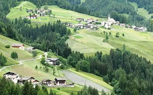 Blick auf Proveis