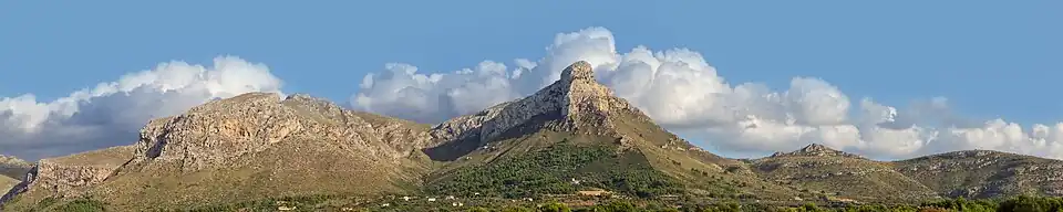 Landschaft in der Llevant: Puig de Ferrutx im Nationalpark Península de Llevant