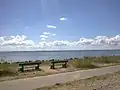 Fahrradweg am Haff