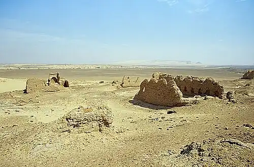 Ruinen in Quṣūr Muḥārib