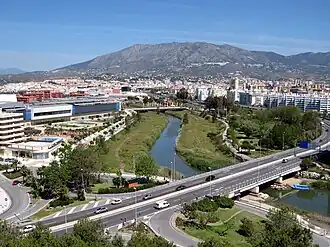 Río Fuengirola mit Stadt