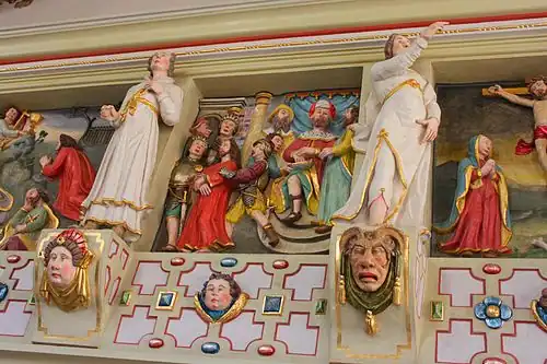 St.-Johannis-Kirche, Schnitzereien