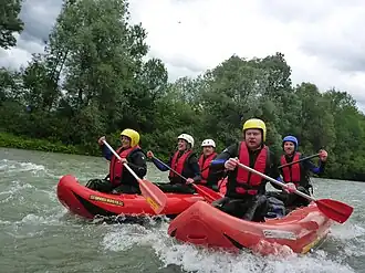 Raften im Allgäu