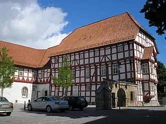 Das Rathaus bzw. Rentamt