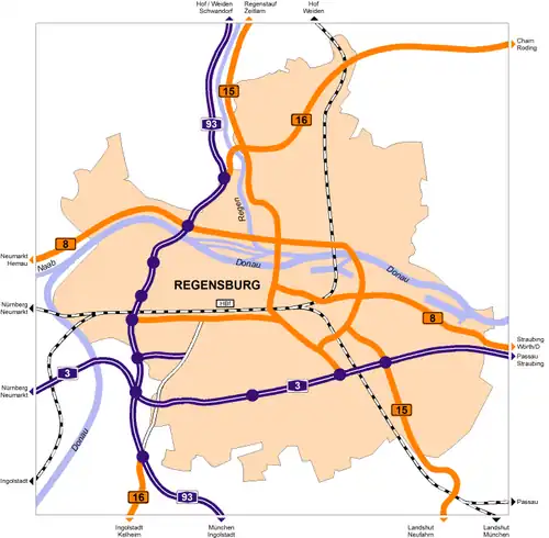 Verkehrskarte