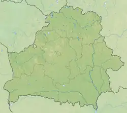 Lagekarte von Belarus