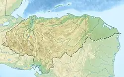 Lagekarte von Honduras