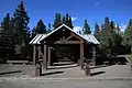 Bushaltestelle am Riley Creek Campground
