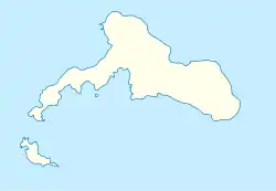 Lagekarte der Robinson-Crusoe-Insel