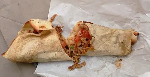 Rollo Arabic geschnitten