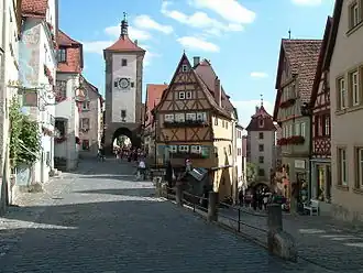 Altstadtromantik in Rothenburg ob der Tauber