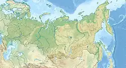 Lagekarte von Russland