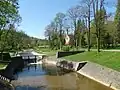 Gebirgsbach Tabor im Kurpark