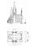 geplante Kirche von Gaudí
