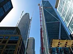 Bauarbeiten am Salesforce Tower (Mai 2017)