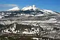 Der Santiam-Pass mit dem Three Fingered Jack (2390 m) / Oregon