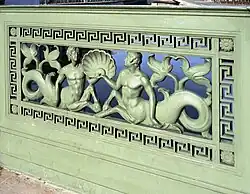 Geländer der Schloßbrücke