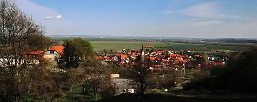 Seebergen, Blick vom Düppel