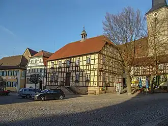 Der Marktplatz in Seßlach