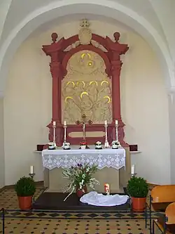 Innenansicht Siebenschläferkapelle