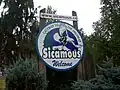 Ortseinfahrtsschild von Sicamous