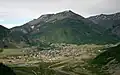 Blick vom Million Dollar Highway auf Silverton
