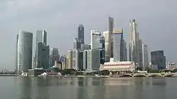 Skyline von Singapur
