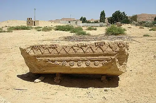 Baufragment des Dorischen Tempels