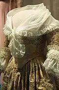 American History Museum: ein Seidenkleid der ersten First Lady, Martha Washington