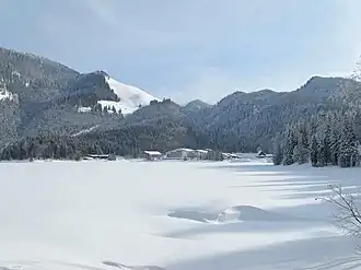 See und Ort von Westen