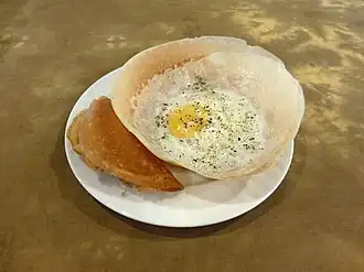Egg hopper zum Frühstück