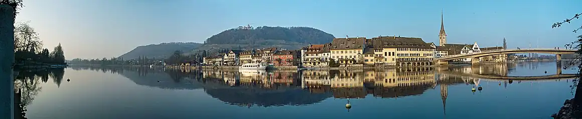 Panorama von Stein am Rhein