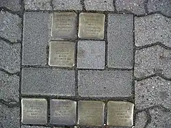 Stolpersteine in der Mühlenstraße 36