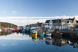 Der Hafen von Stornoway im Jahr 2005