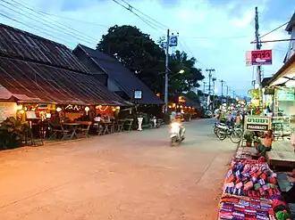 Straße in Pai