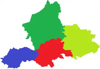 Die Regionen in Gelderland