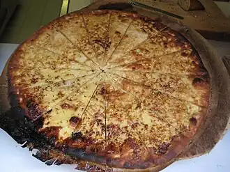 Tarte au sucre de Pérouges
