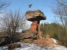 Der Teufelstisch bei Hinterweidenthal