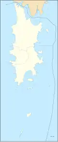 Lagekarte der Provinz Phuket, Thailand