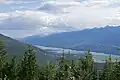 Der Columbia River vom Columbia Viewpoint aus