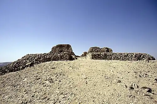 Ostseite des Tempelbezirks